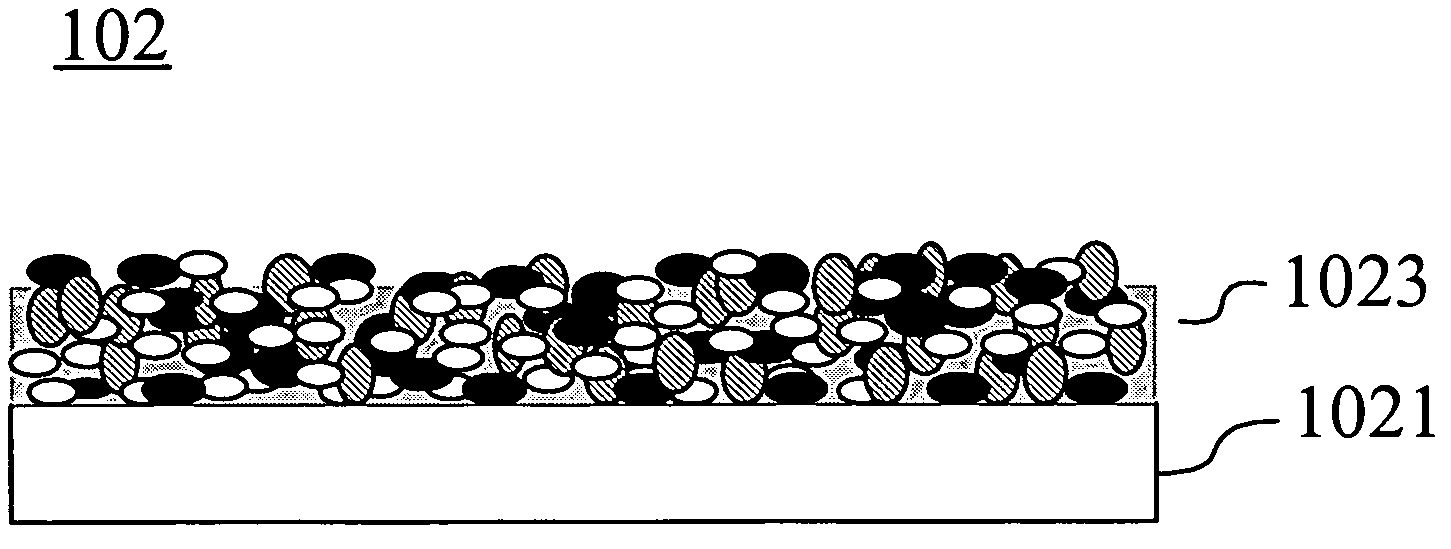 Light source module with wavelength converting structure and the method of forming the same