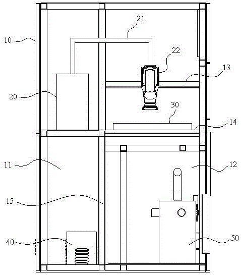 Method for forming waterproof coating in negative pressure environment