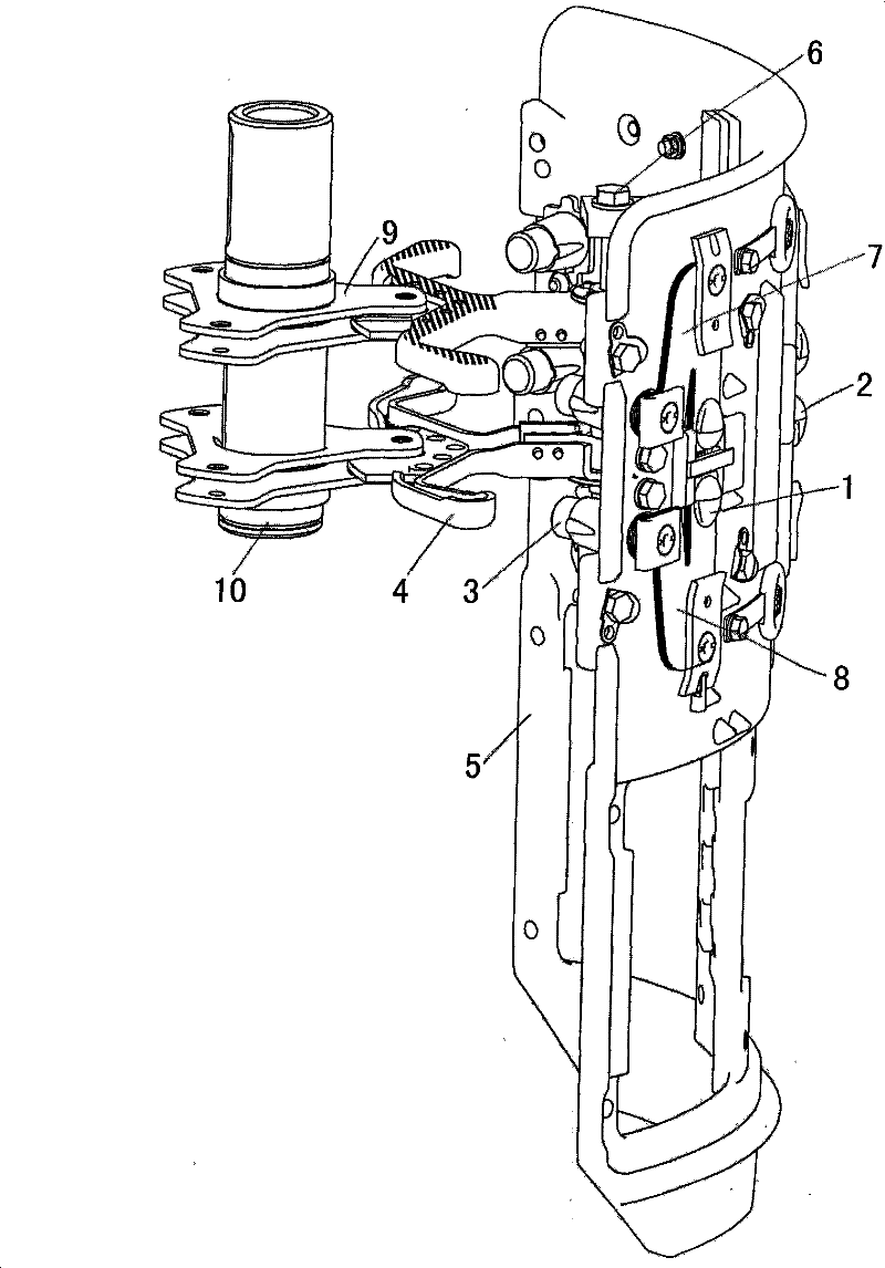 Parallel horn contact system