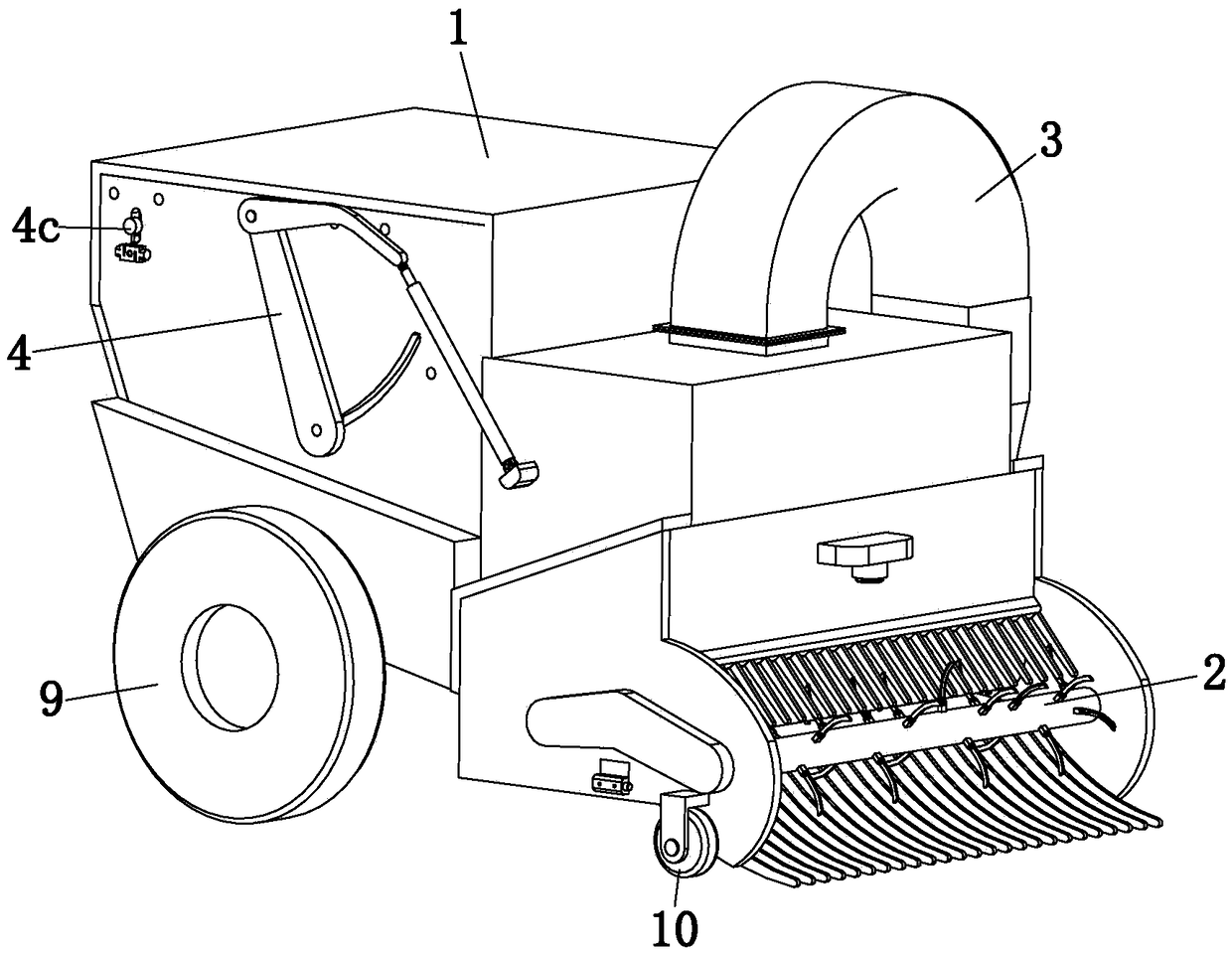 Straw baler capable of realizing automatic monitoring