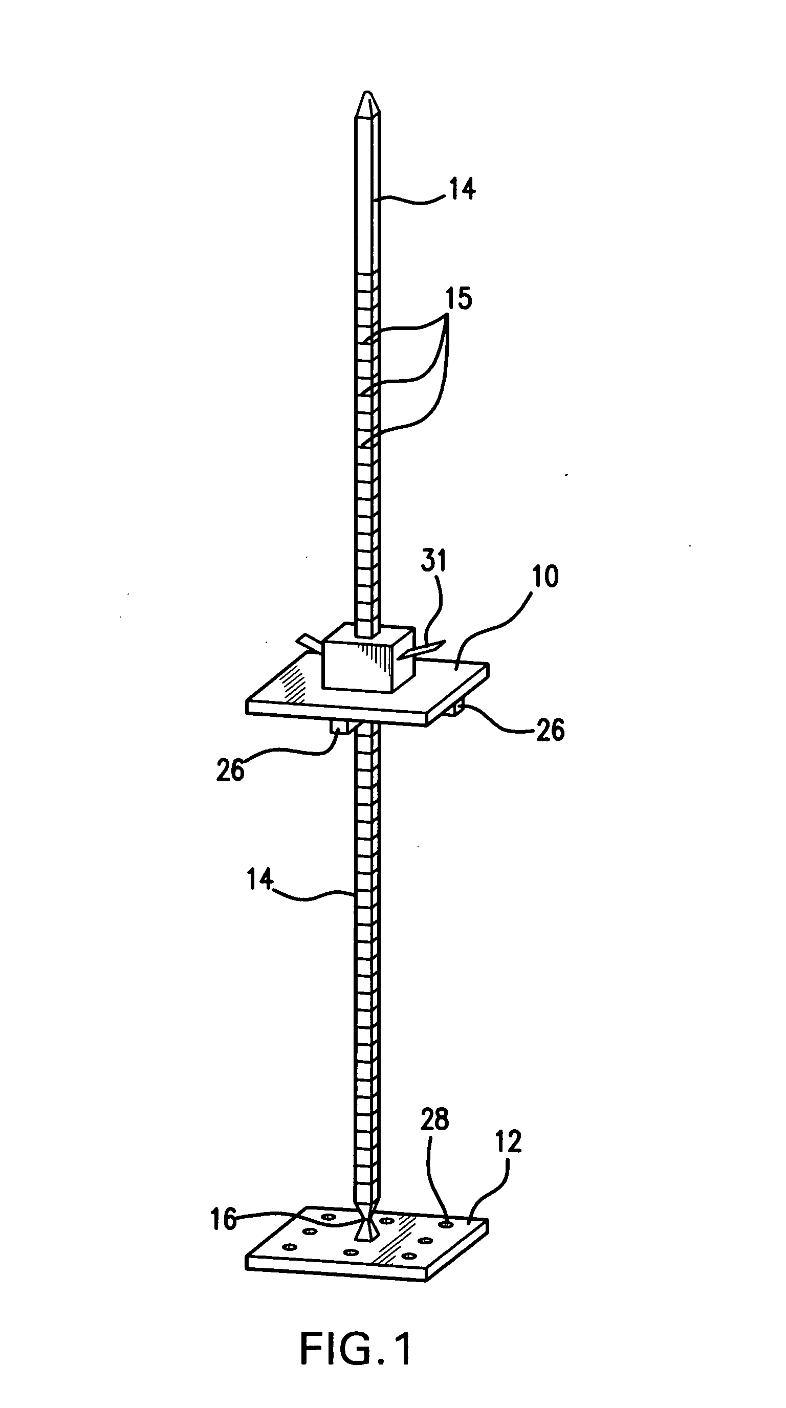 Tile alignment and leveling device and method for using the same