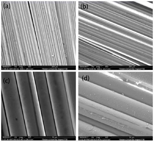 Preparation method of dopamine modified glass fiber-epoxy resin composite material