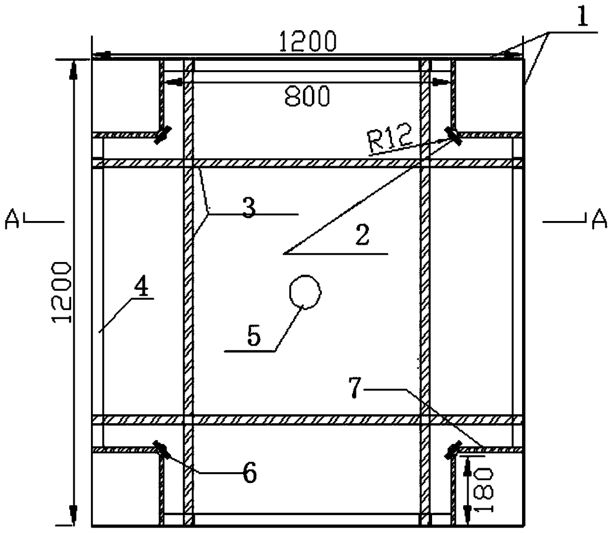 Installation and protection device for inclinometer pipe used in filling soil, its processing method and use method