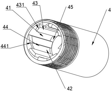 Movable pipe for fabricated wall surface