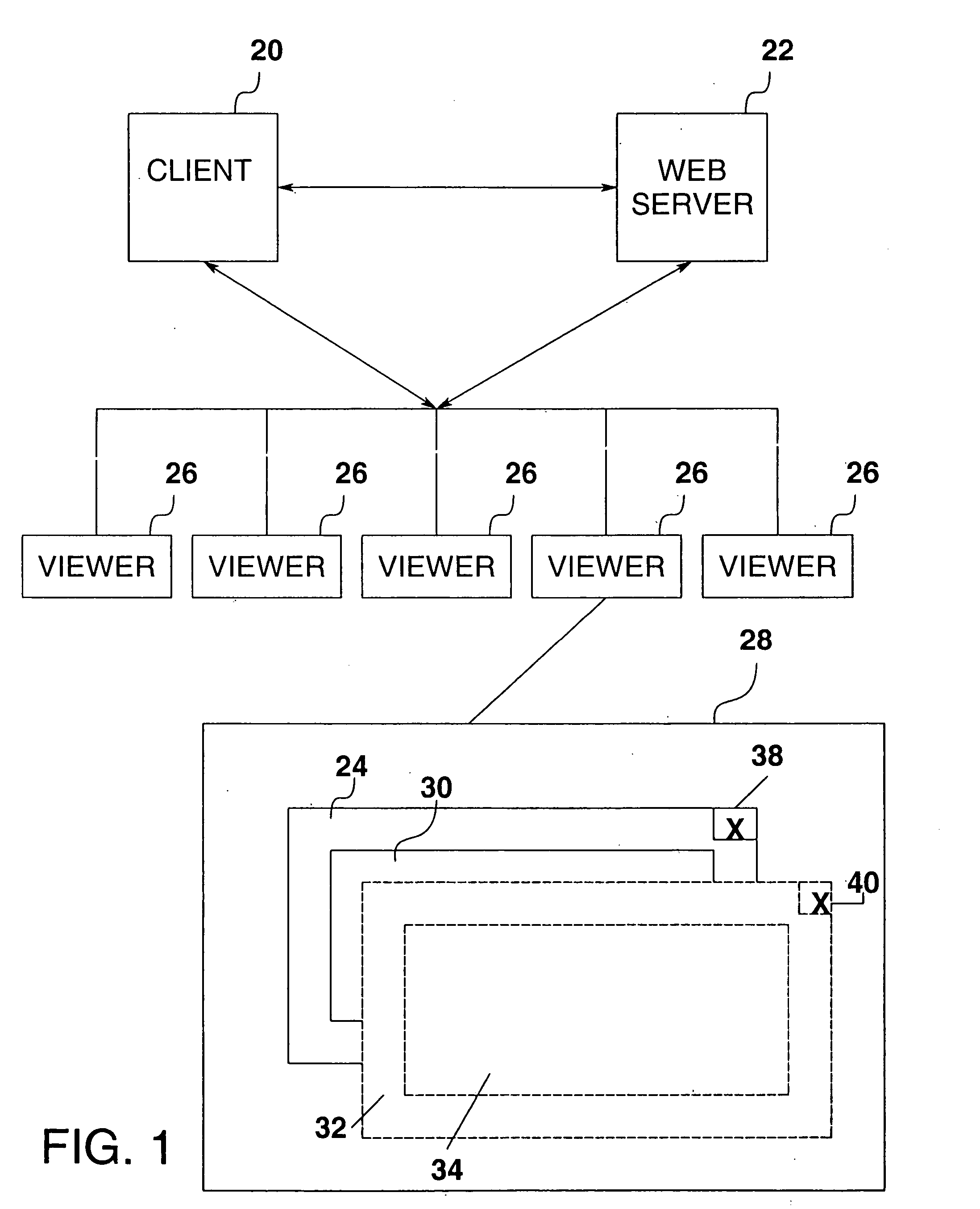 Post-session internet advertising system