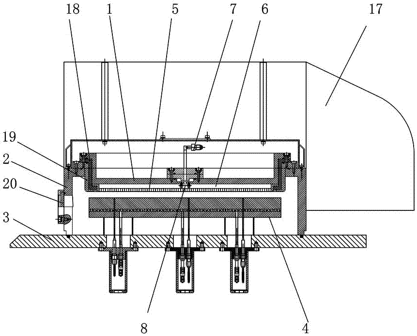 A reaction chamber and semiconductor processing equipment