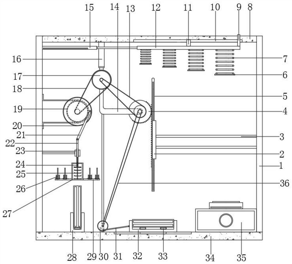 Impact resistance detection equipment for automobile shock absorber support production