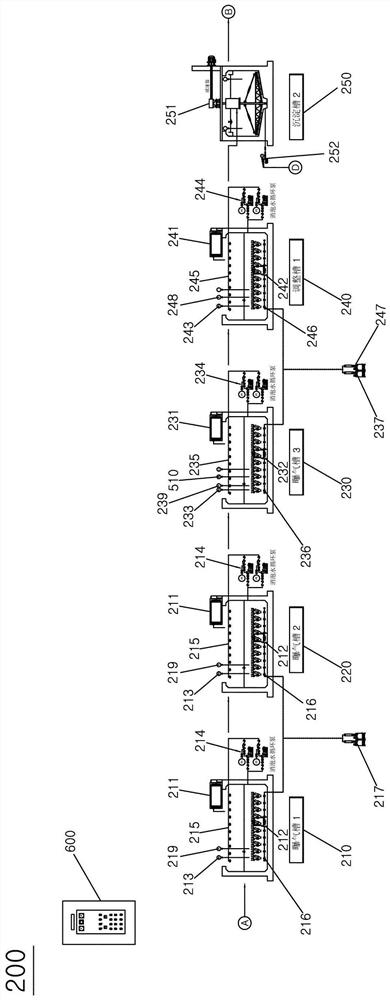 Equipment system for converting livestock excrement into liquid fertilizer and method for producing liquid fertilizer using livestock excrement