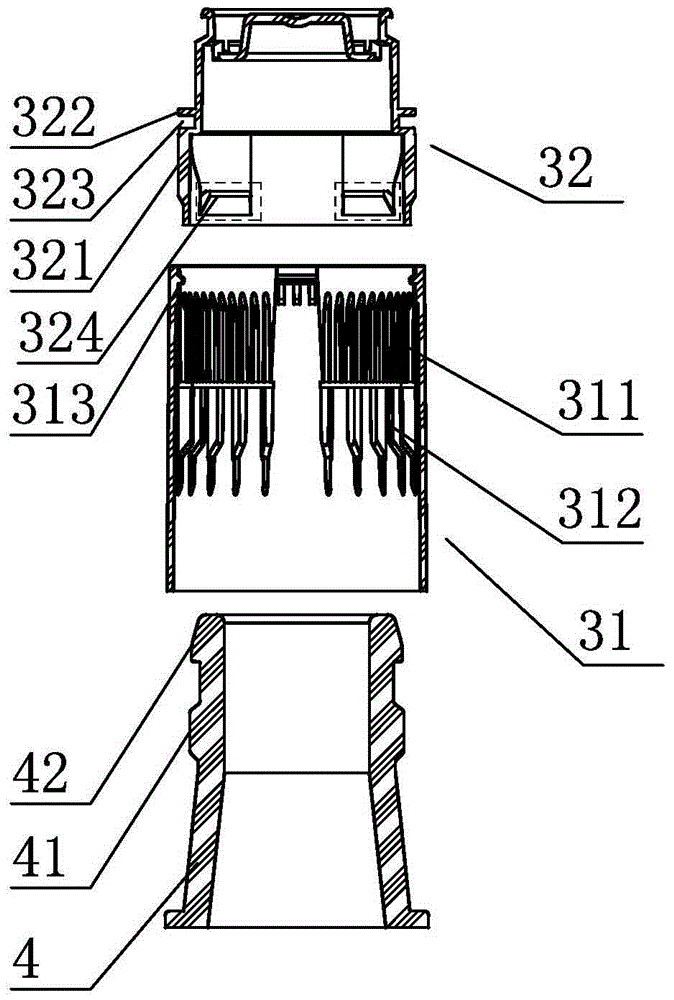 Full-plastic anti-counterfeiting cap, aluminum plastic anti-counterfeiting cap and combining connection sleeve used for anti-counterfeiting caps