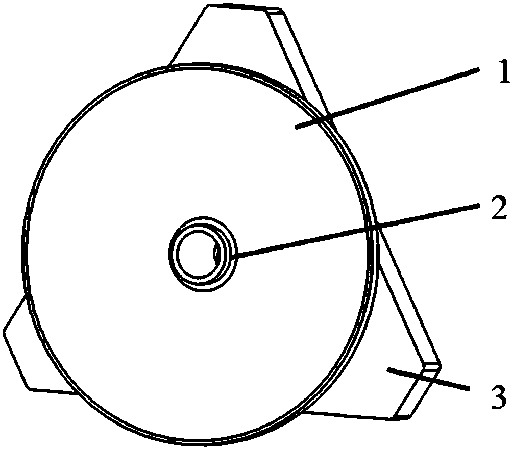 A supporting integrated reflector