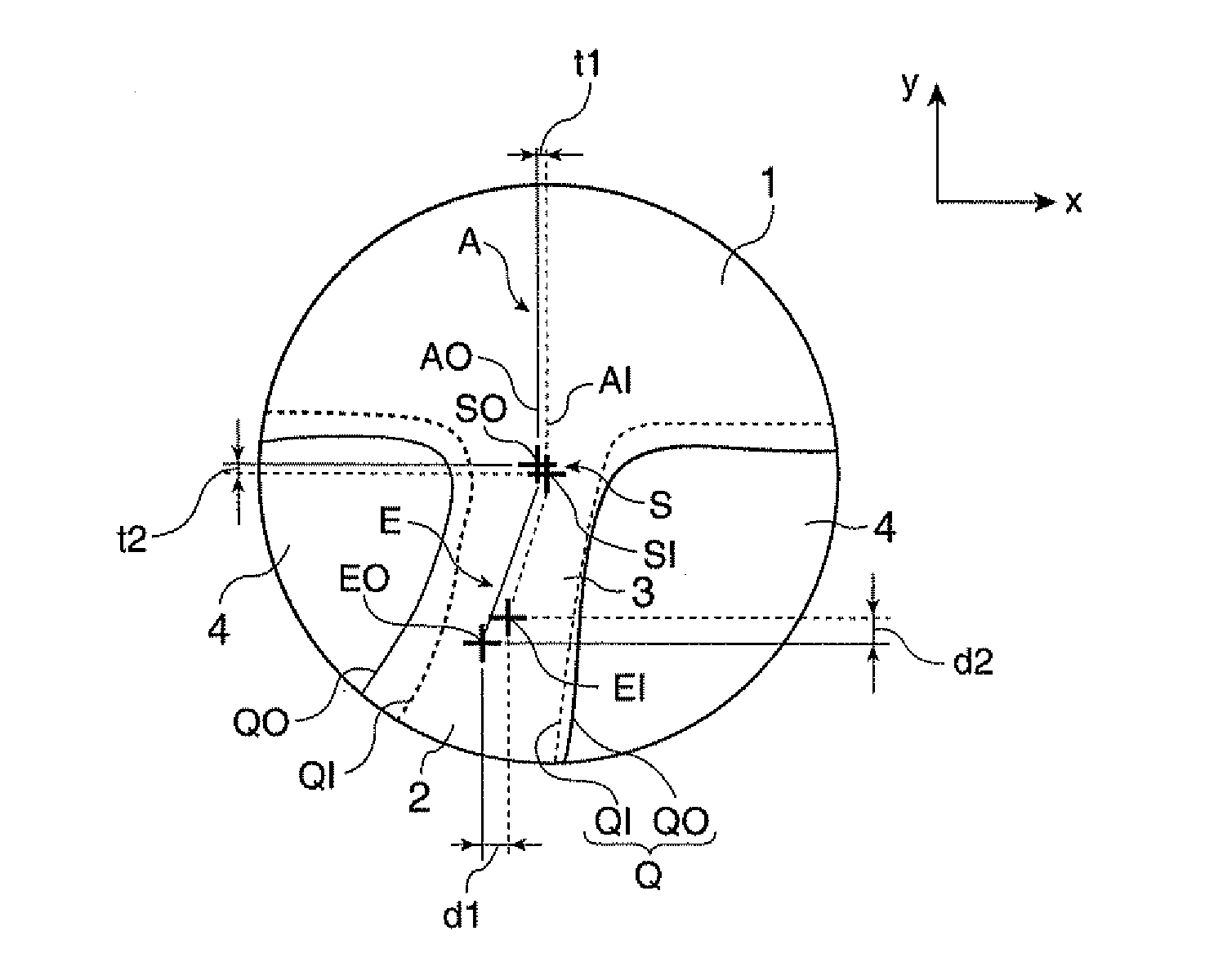 Progressive Power Eyeglass Lens and Design Method Thereof