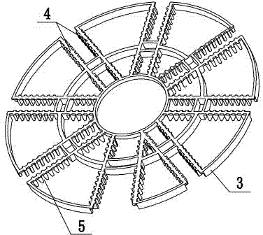 Induction cooker wire reel and wire reel winding process