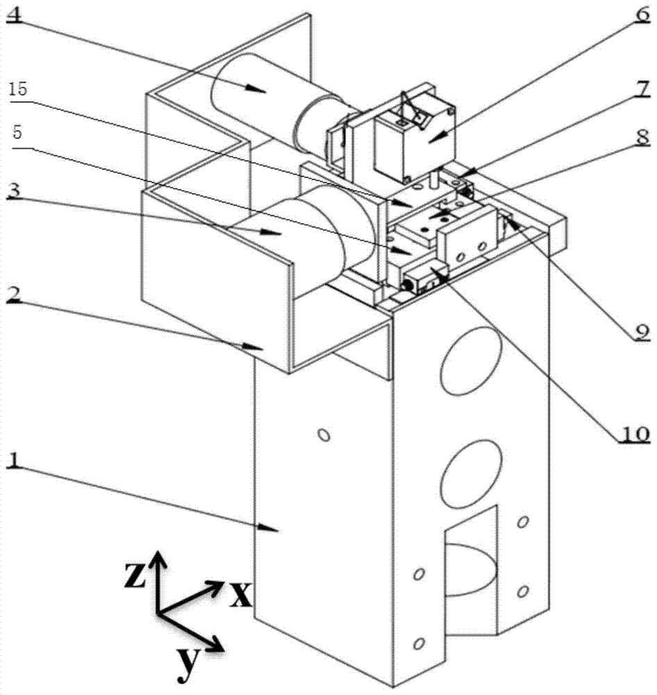 A two-dimensional vibration-assisted laser scanning in-position detection system and its detection method