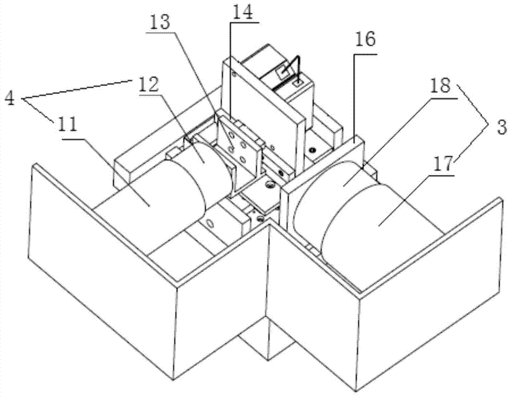 A two-dimensional vibration-assisted laser scanning in-position detection system and its detection method