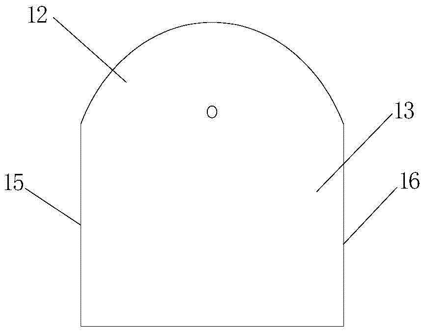 Luminous environment simulating device in tunnel