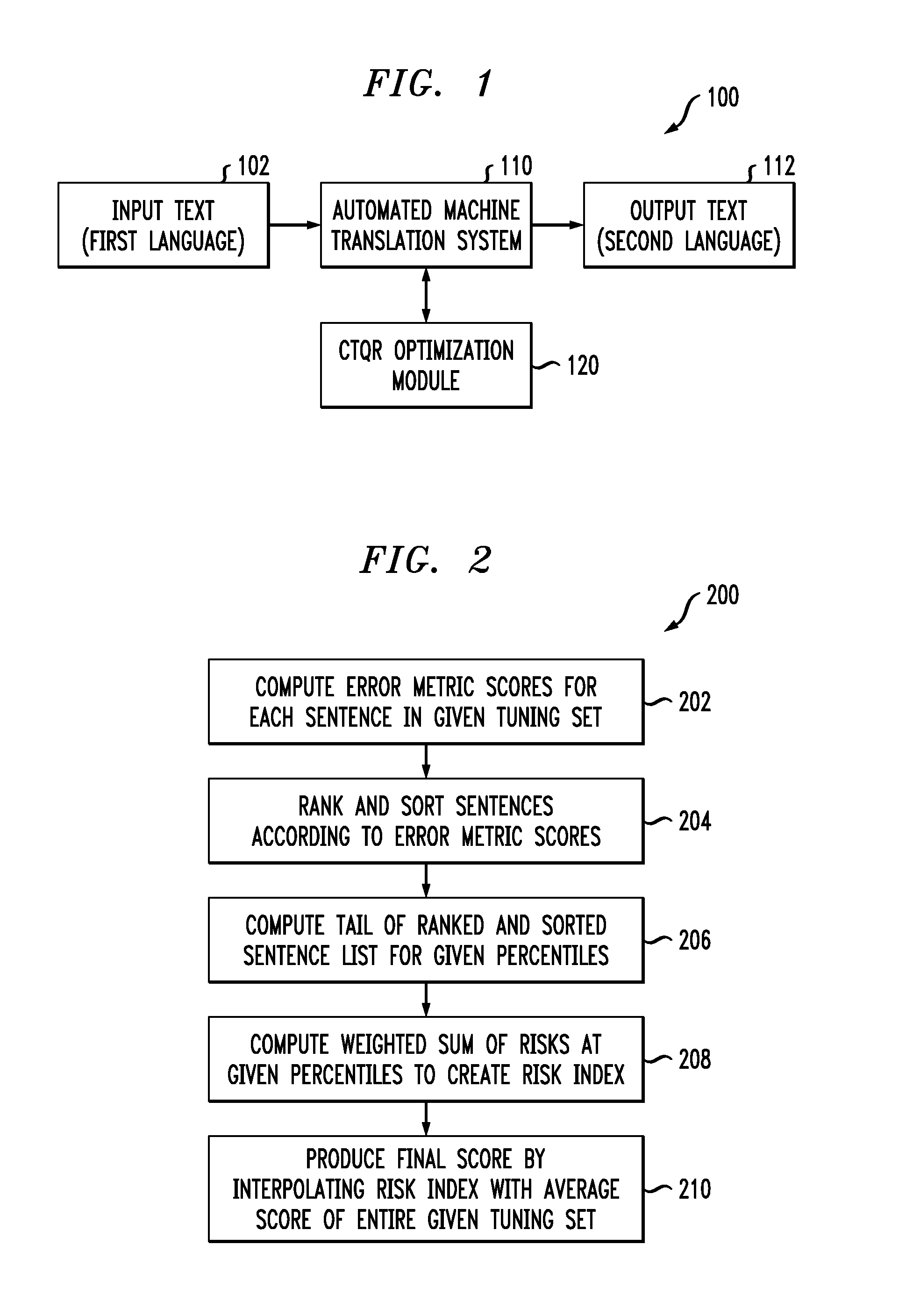 Optimization of natural language processing system based on conditional output quality at risk