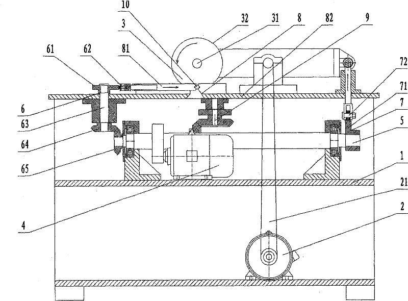 Multi-piece automatic blanking machine