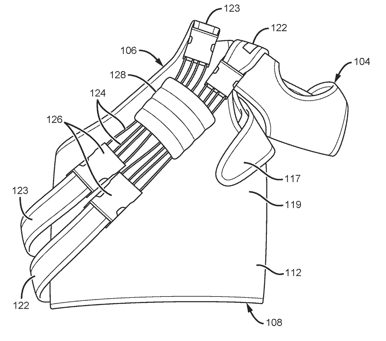 Joint stabilizing orthopedic device