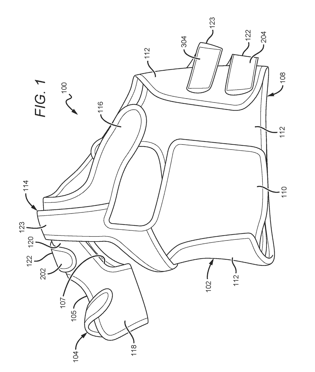 Joint stabilizing orthopedic device