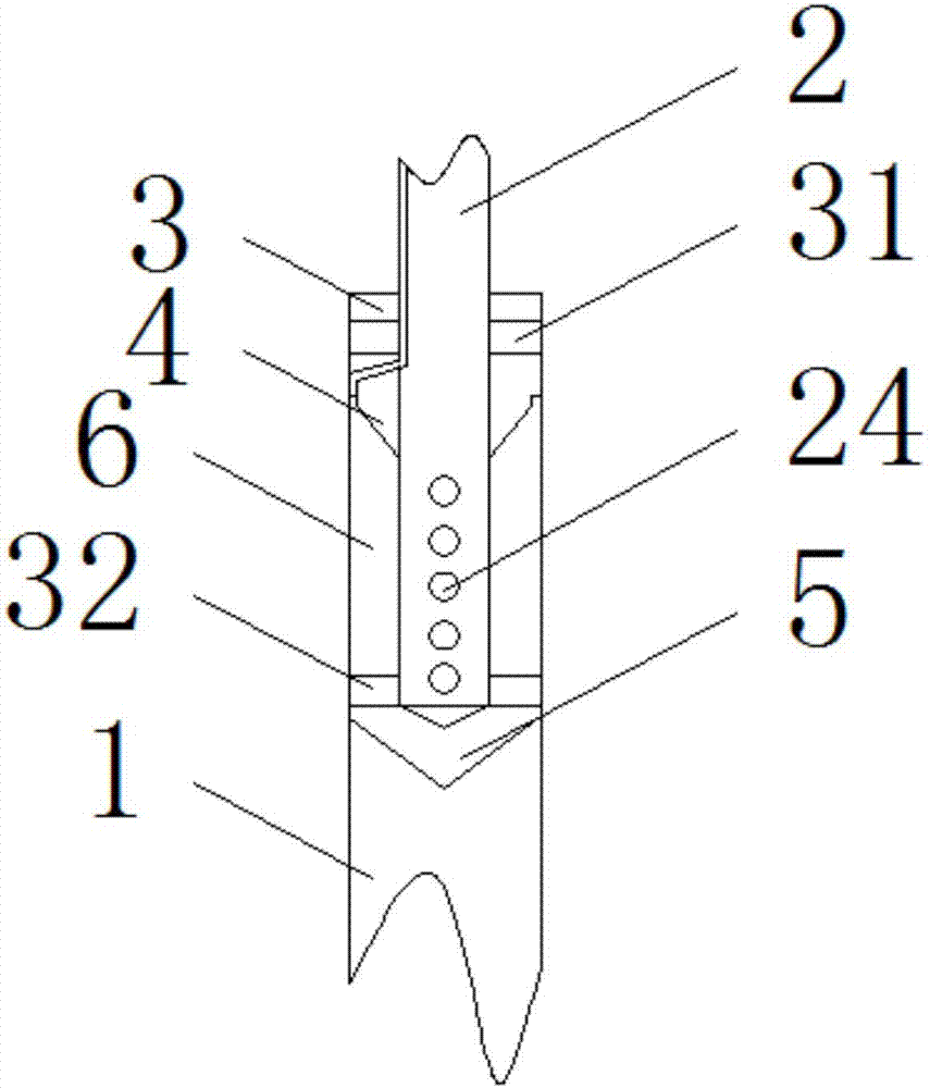 Jacket foundation structure and construction method