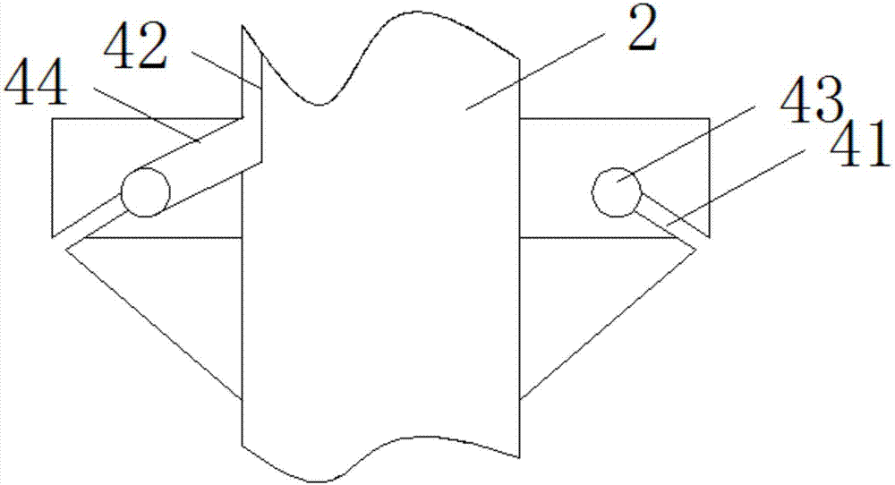 Jacket foundation structure and construction method