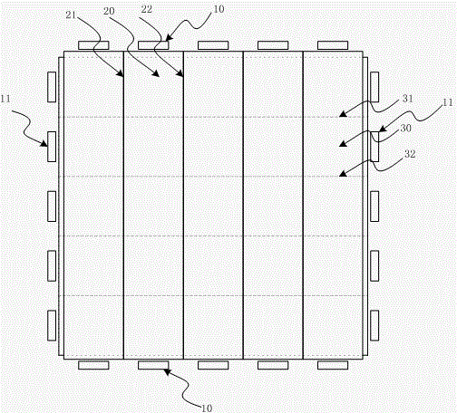 A side-light LED dynamic backlight module and a liquid crystal display device