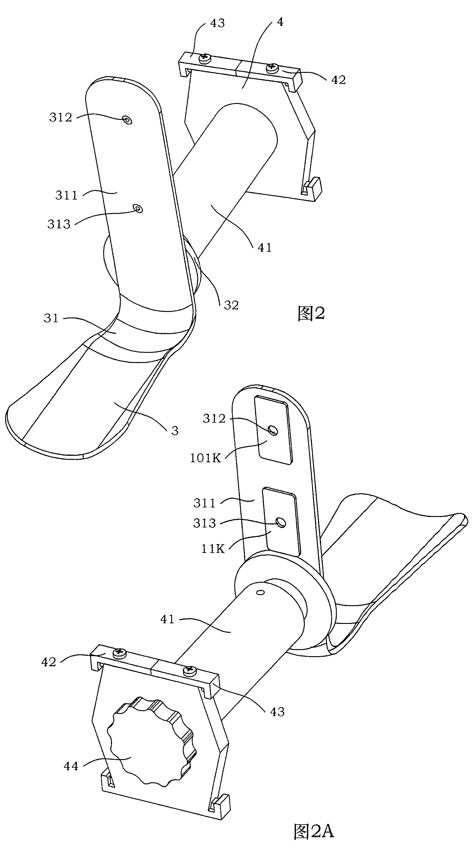 Fish scale traction splints fixing device for long bone fracture