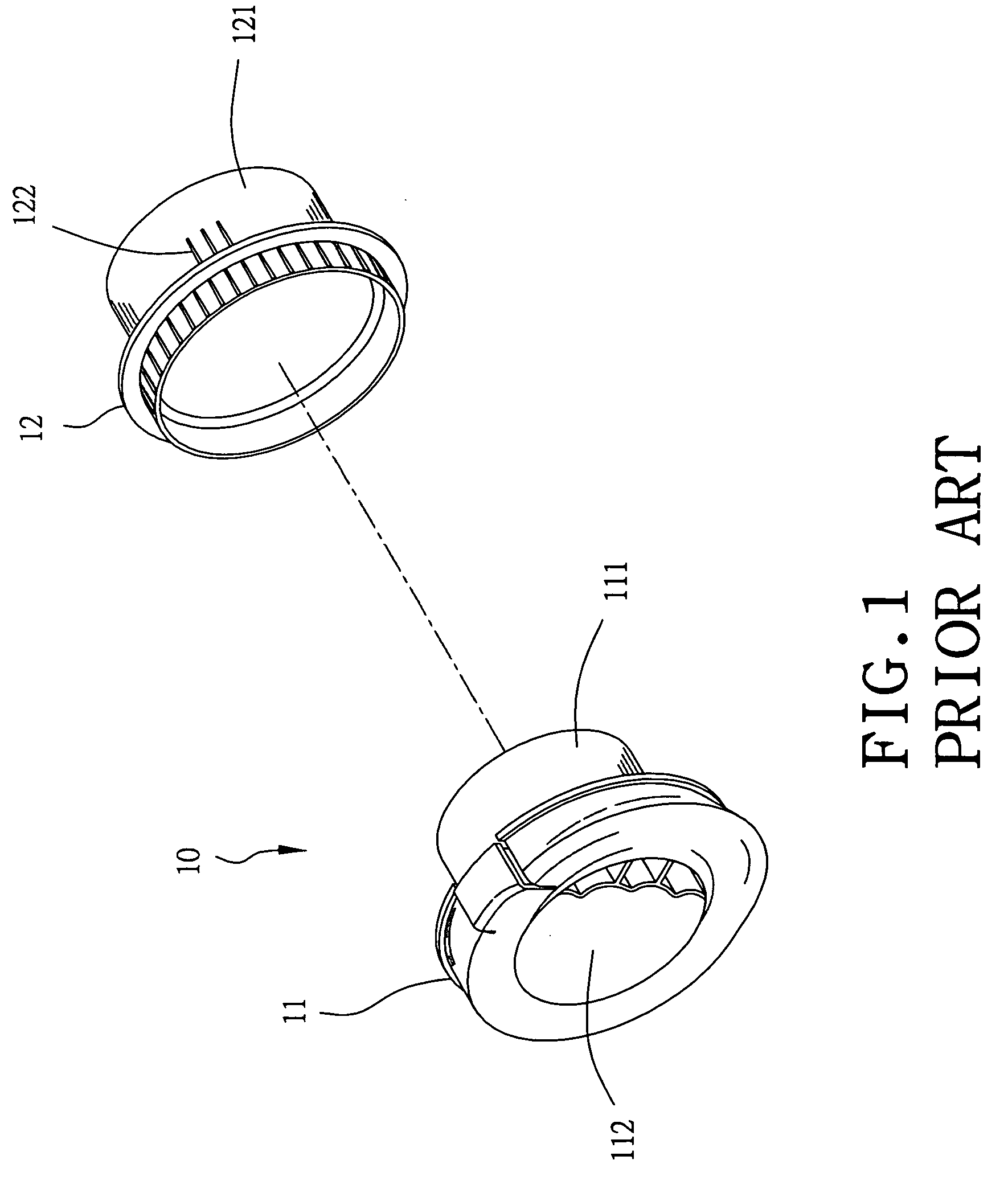 Membrane packing dispenser