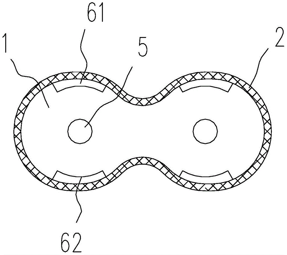 Capacitor insulation cover produced from waste electrical polypropylene film