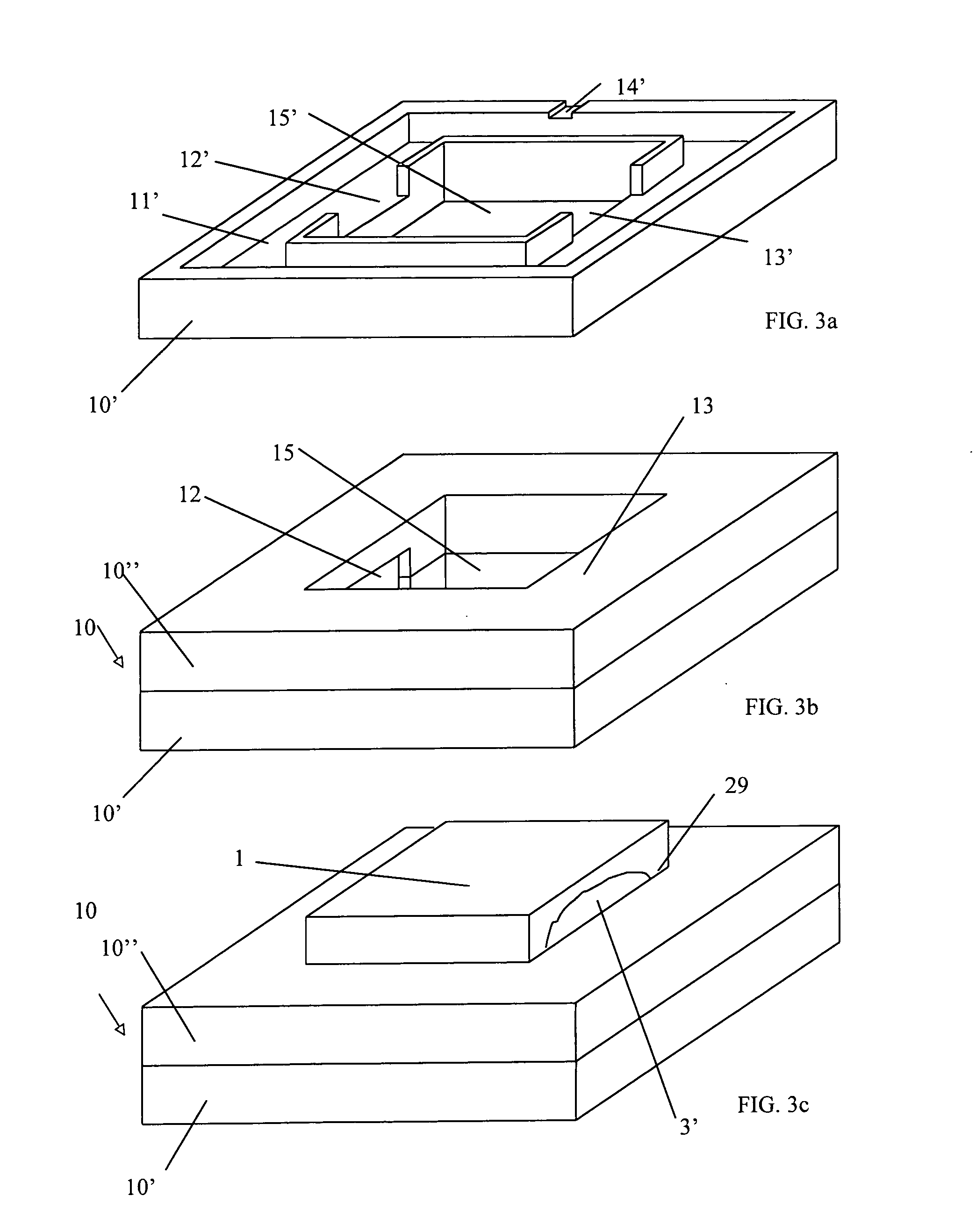 Molded piezoelectric apparatus