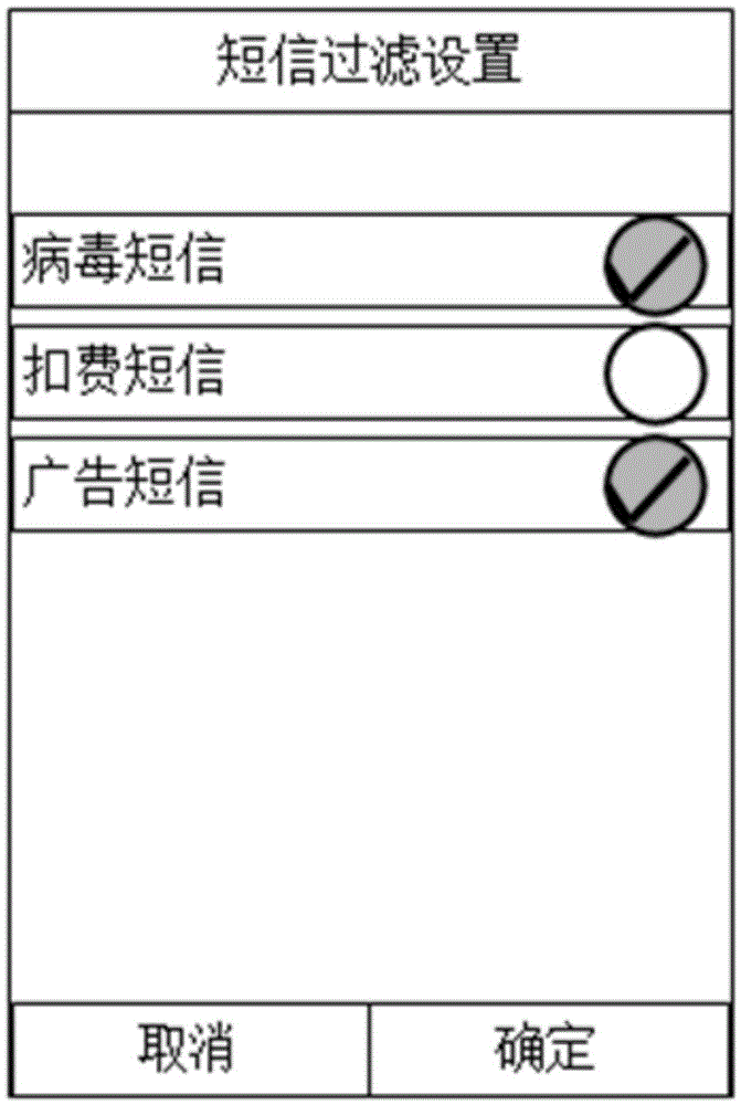 Short message display method and system for mobile terminal