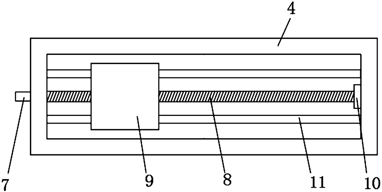 Rolling spaced gluing device for accountant and use method