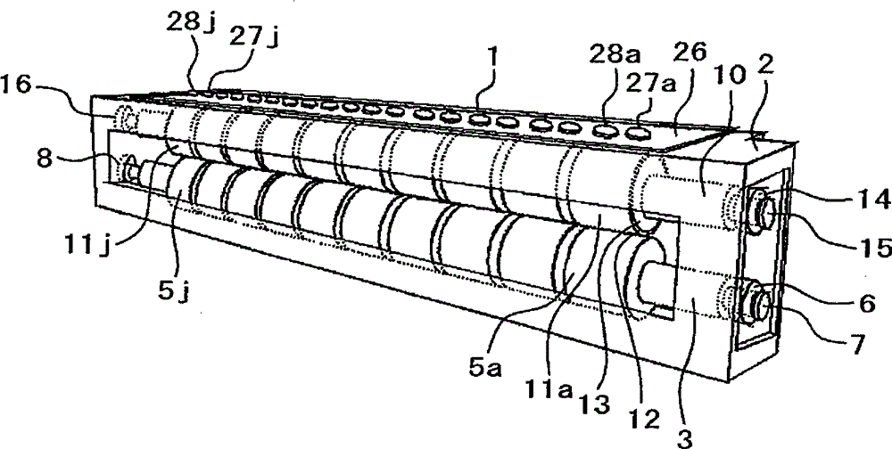 A paper sheet thickness detection device and a note processing device