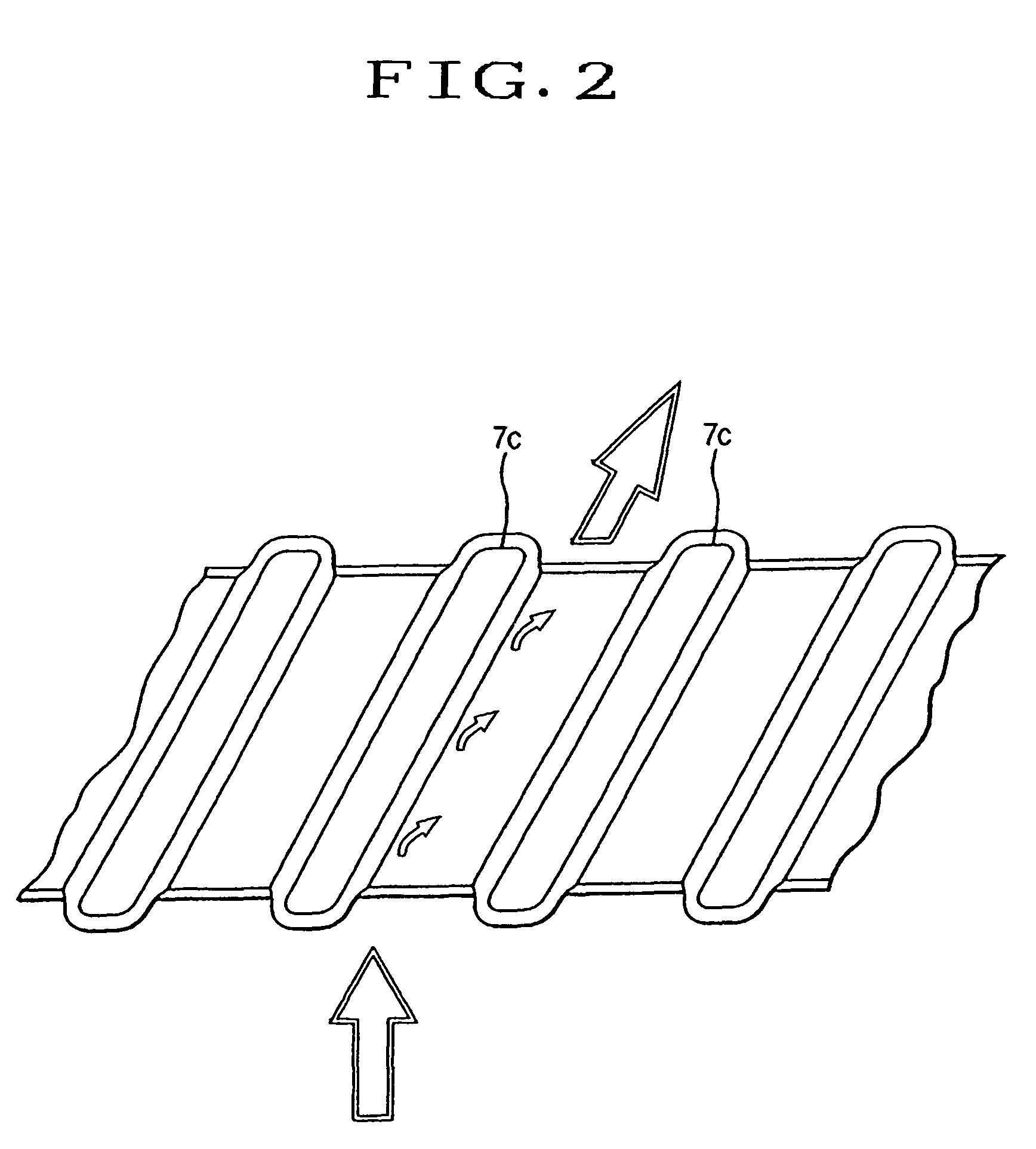 Device for air-cooling electronic apparatus