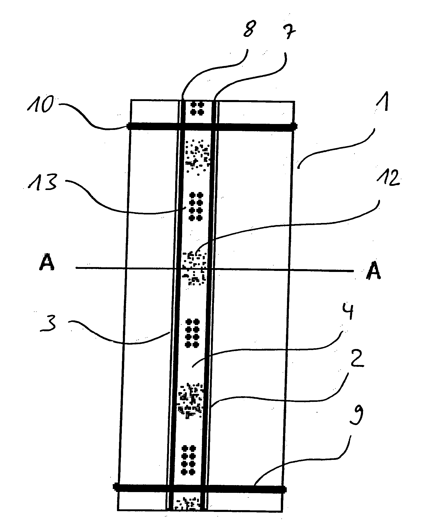 Plastic bag with overpressure relief