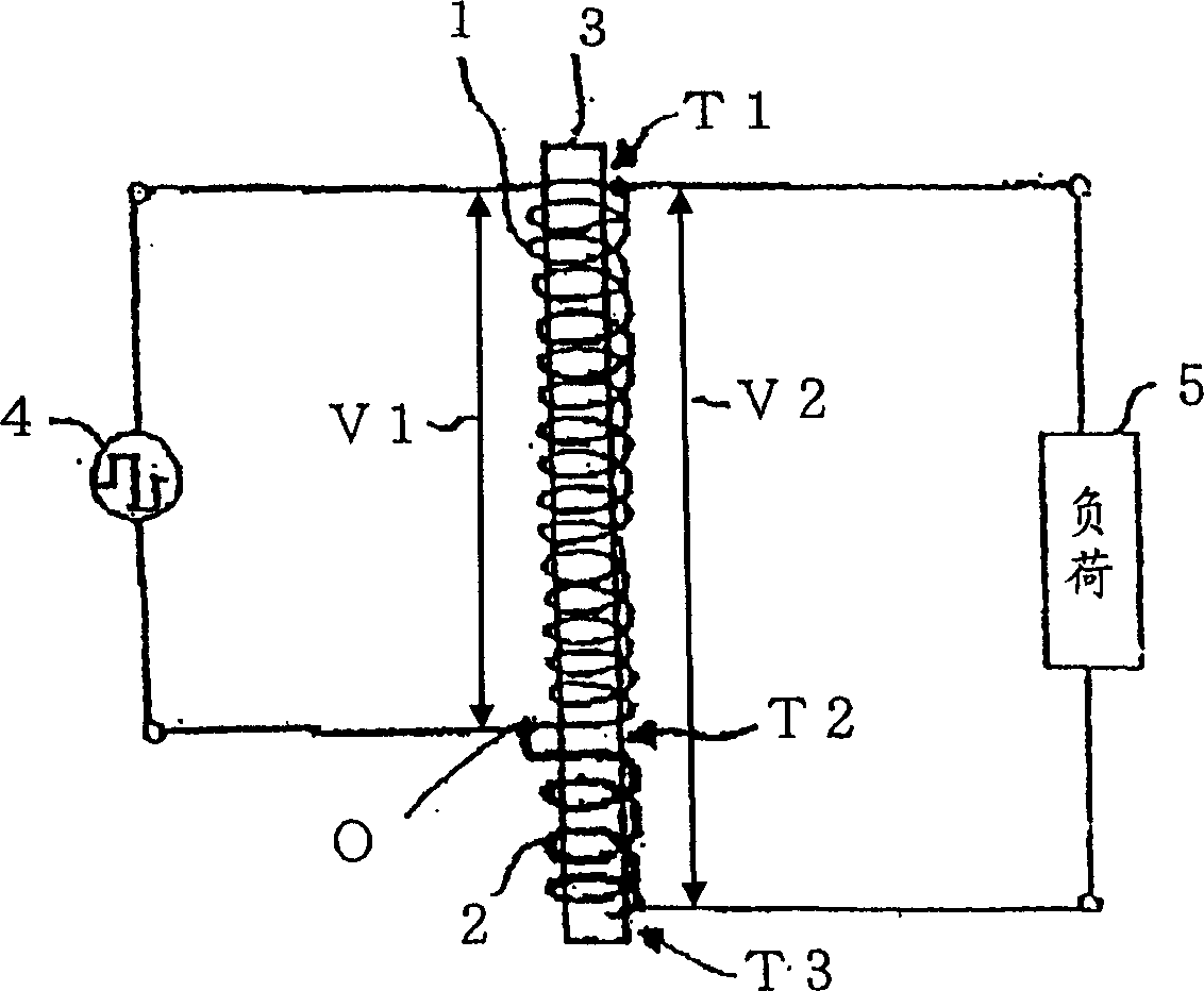 Motor and devive using this