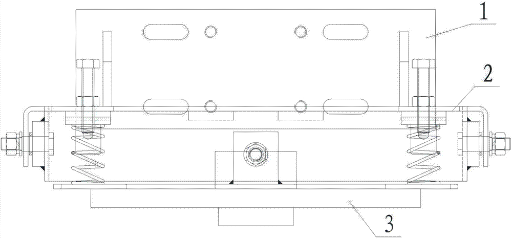 Car carrying board charging device