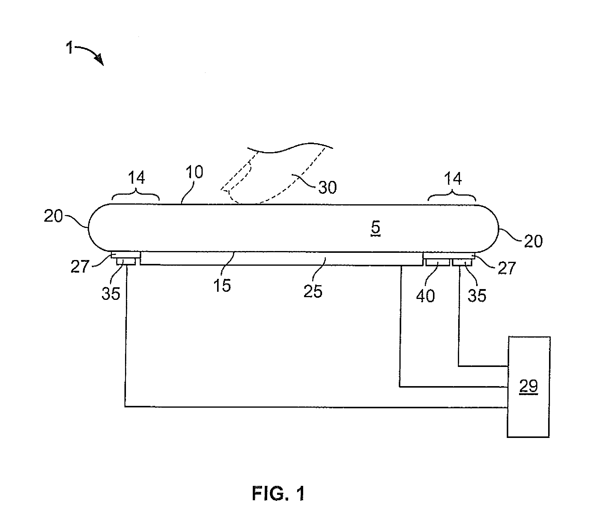 Acoustic touch apparatus