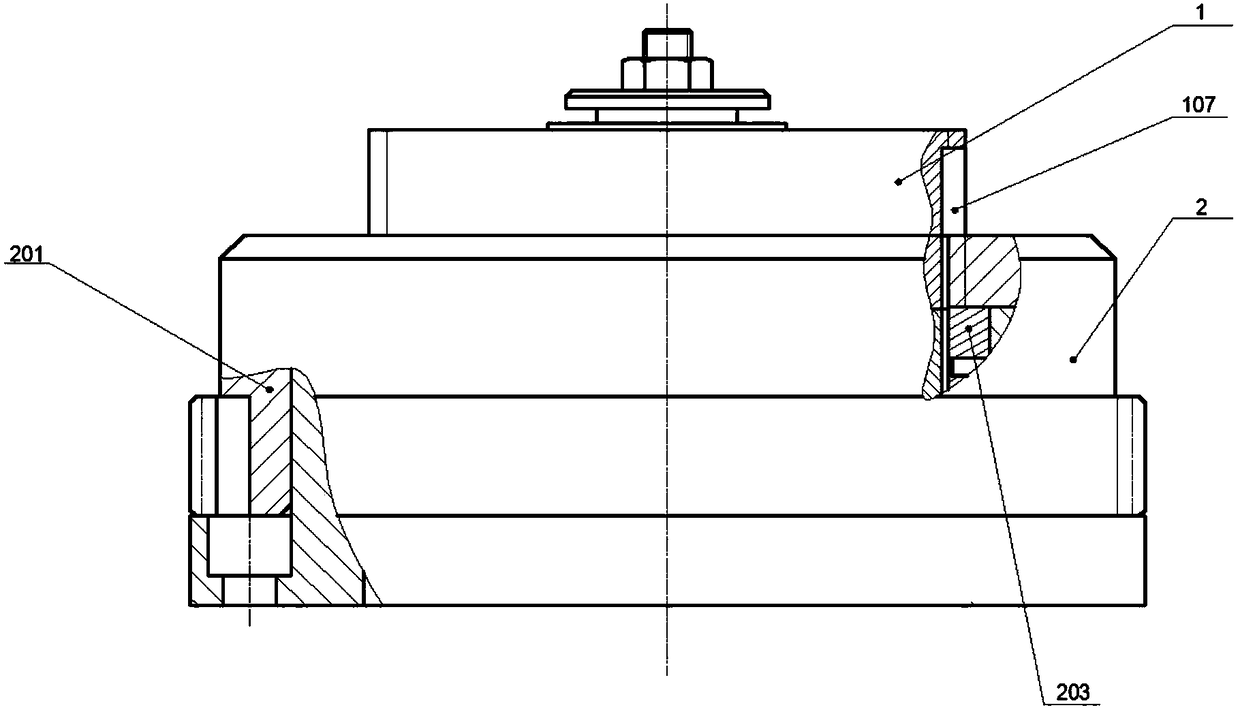 Hydraulic-electric combined-adjusting supporting and height-adjusting integration device for optical primary mirror processing