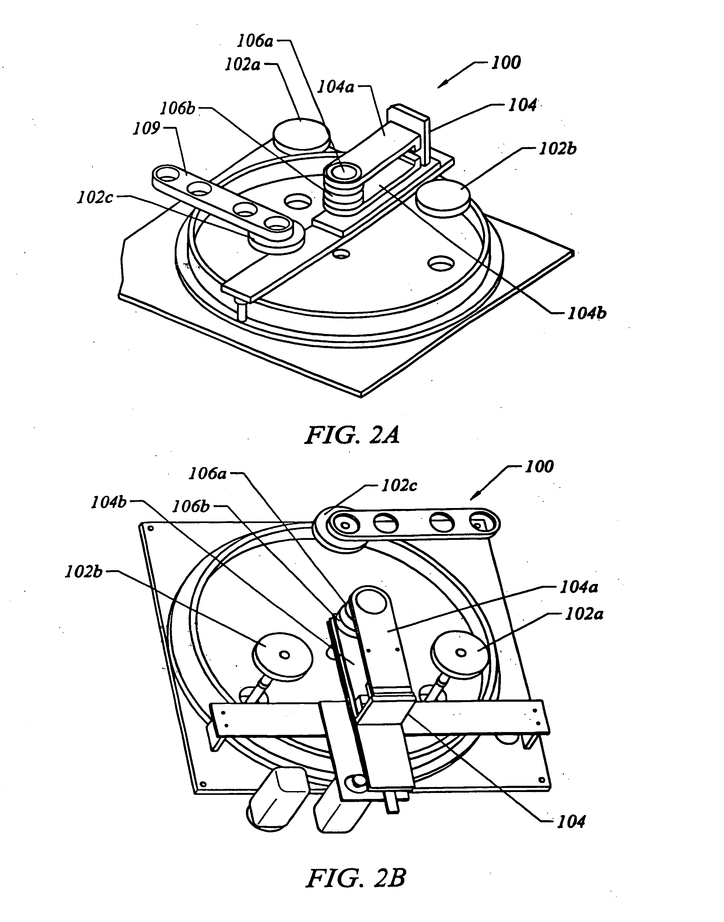 Multi-menisci processing apparatus