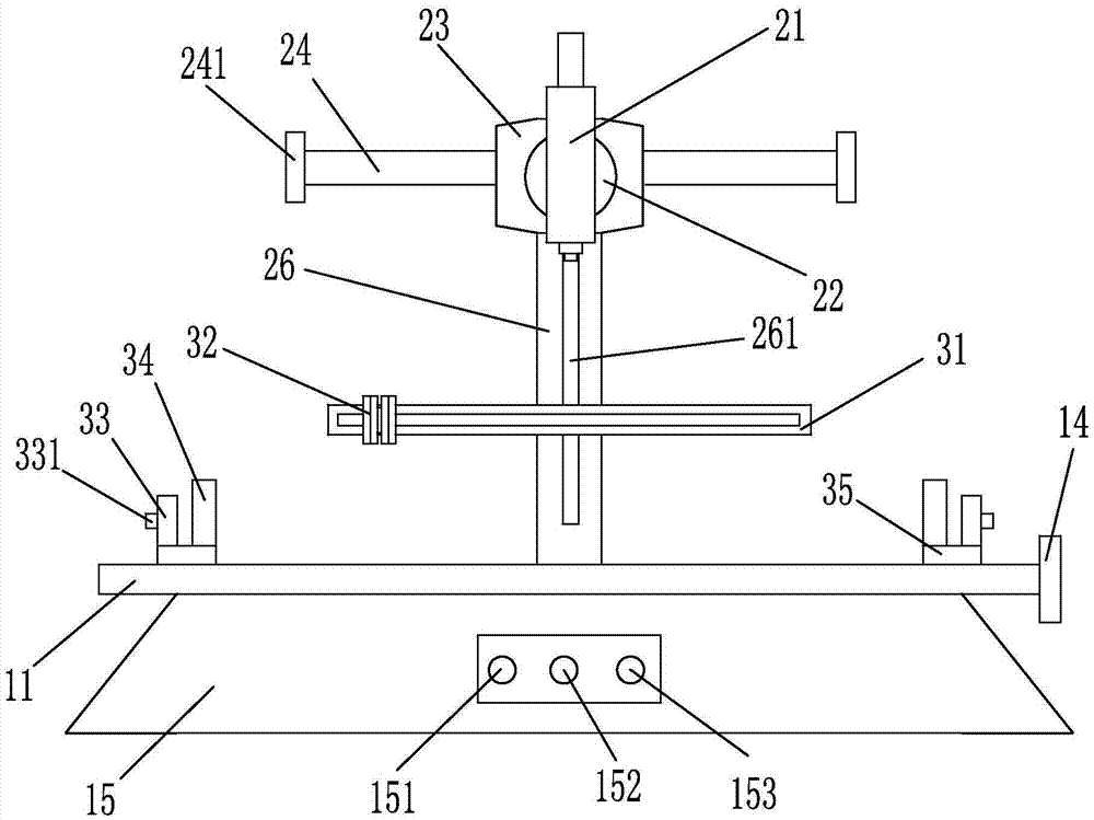 Welding machine applicable to production and processing of aluminium profiles