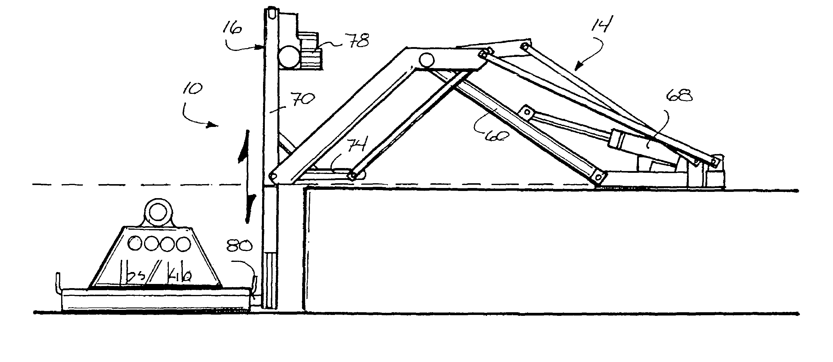 Vehicle loader mechanism