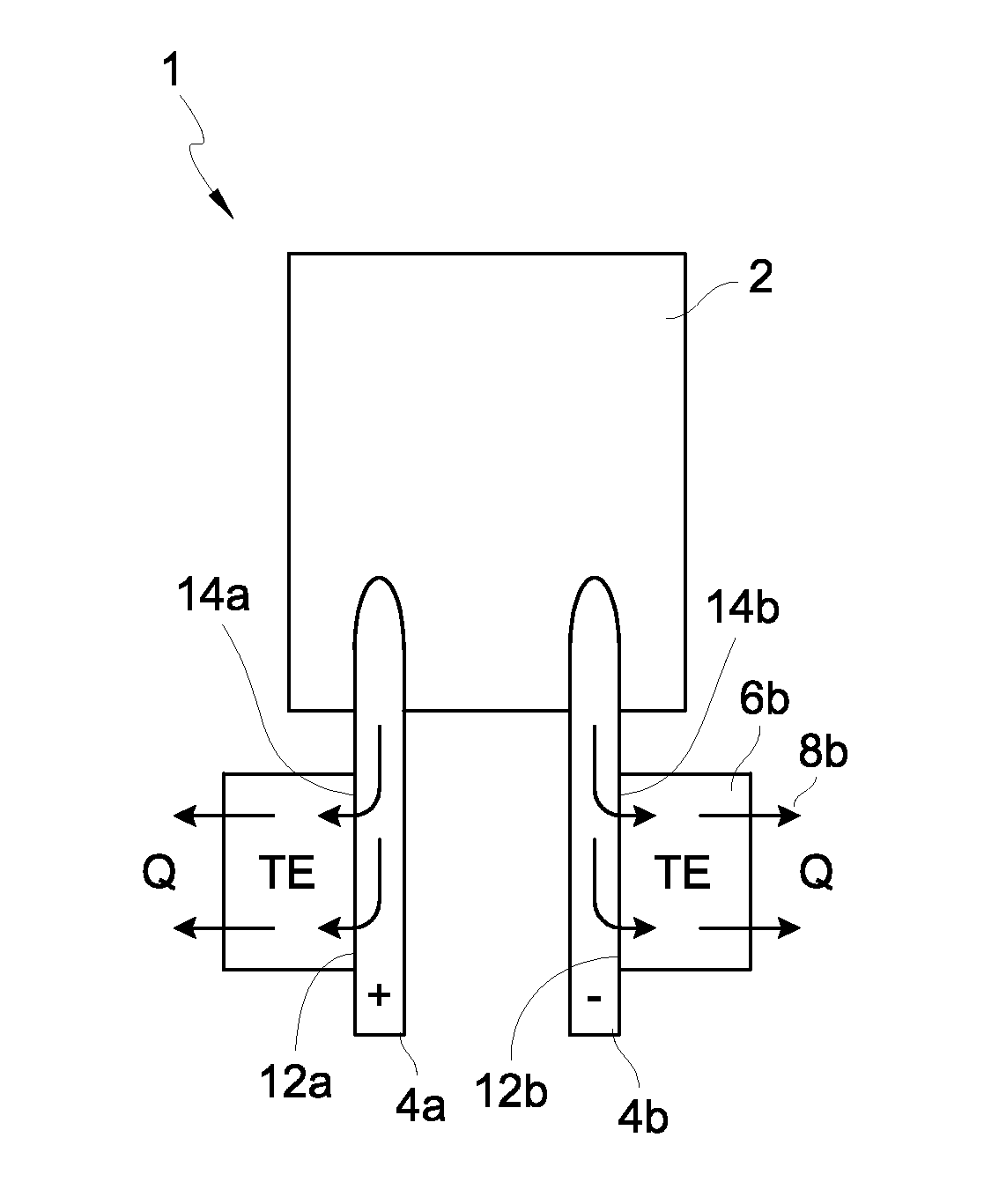 Thermoelectric-based thermal management of electrical devices