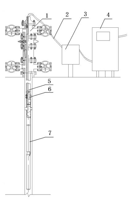 Nonmetal composite continuous tube and electrical submersible pump system