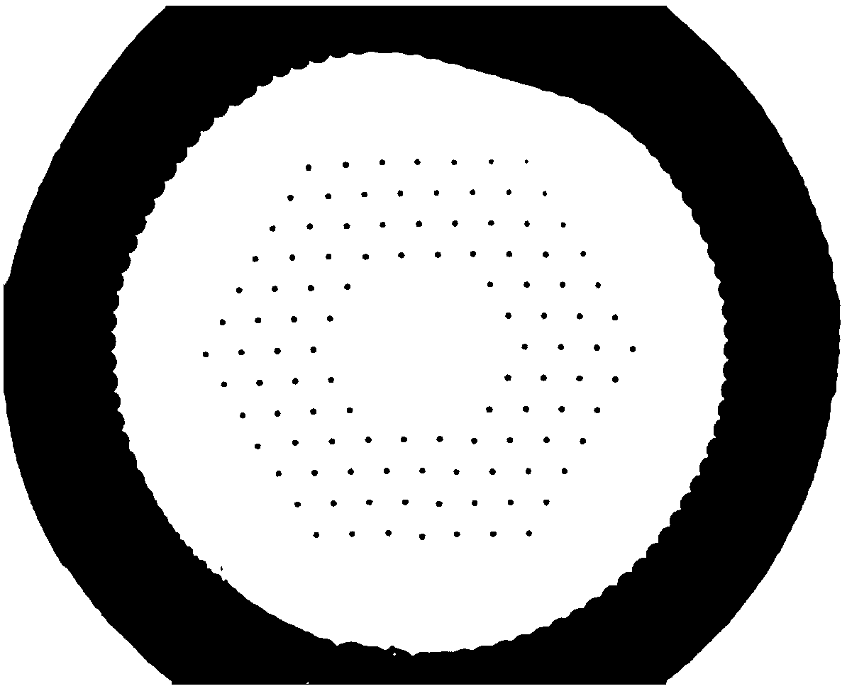 Preparation method of photonic crystal fiber integrated end cap