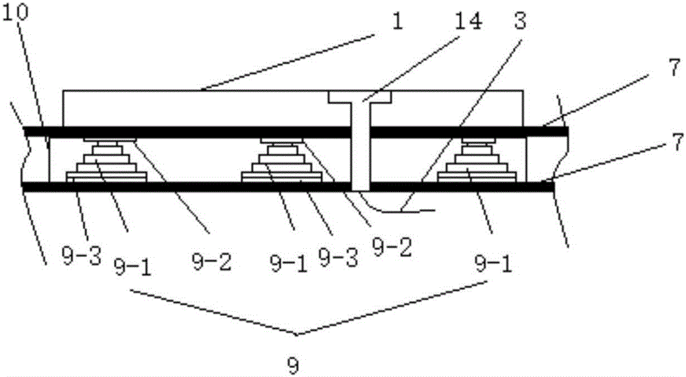 Bioelectrical signal monitoring device, monitoring garment and monitoring gloves