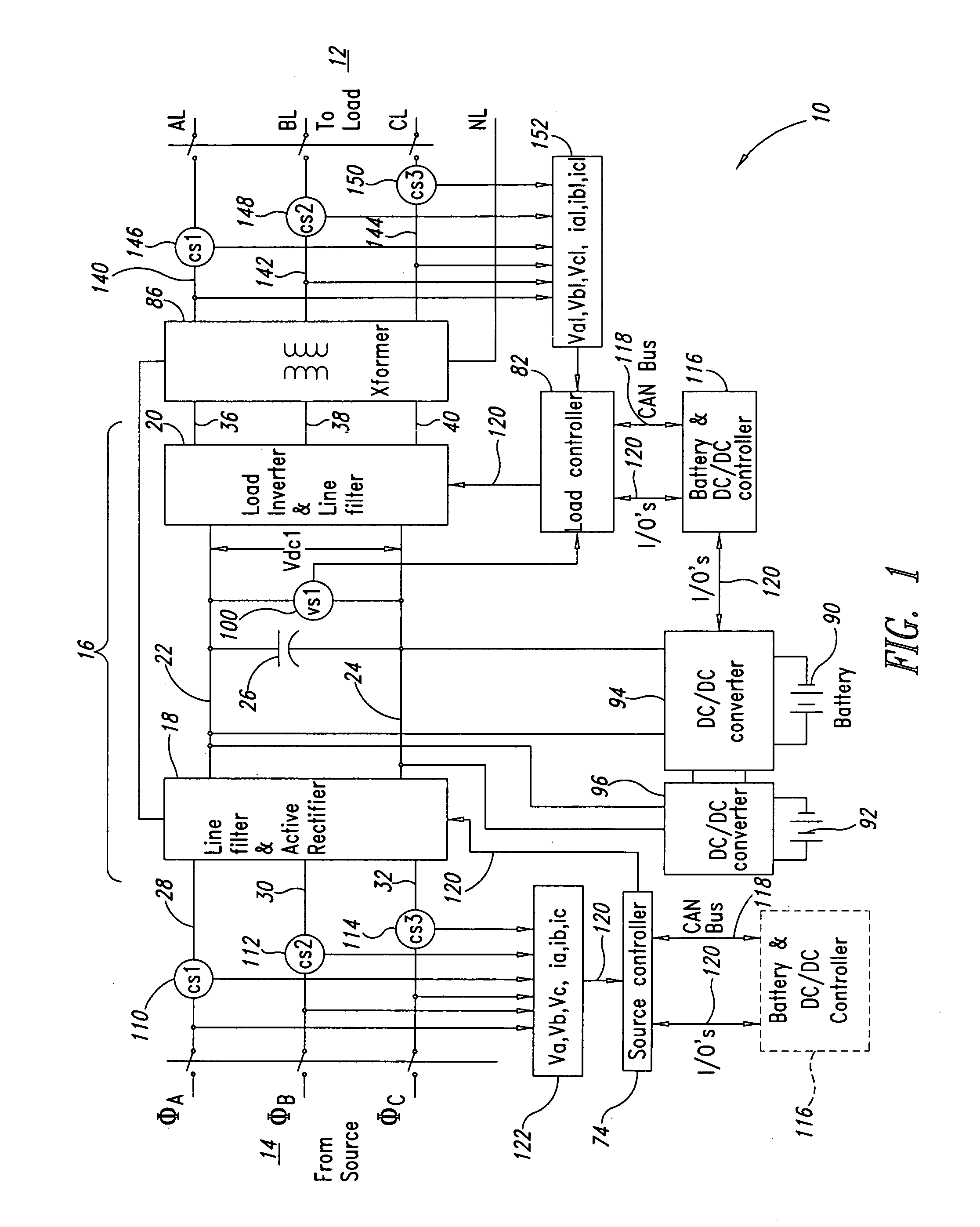 Two-level protection for uninterrupted power supply