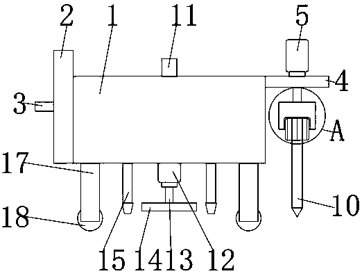 Compaction vibration system for high-rise building foundation