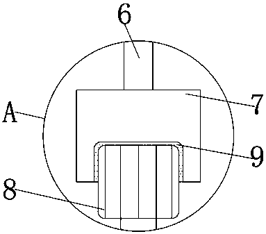 Compaction vibration system for high-rise building foundation