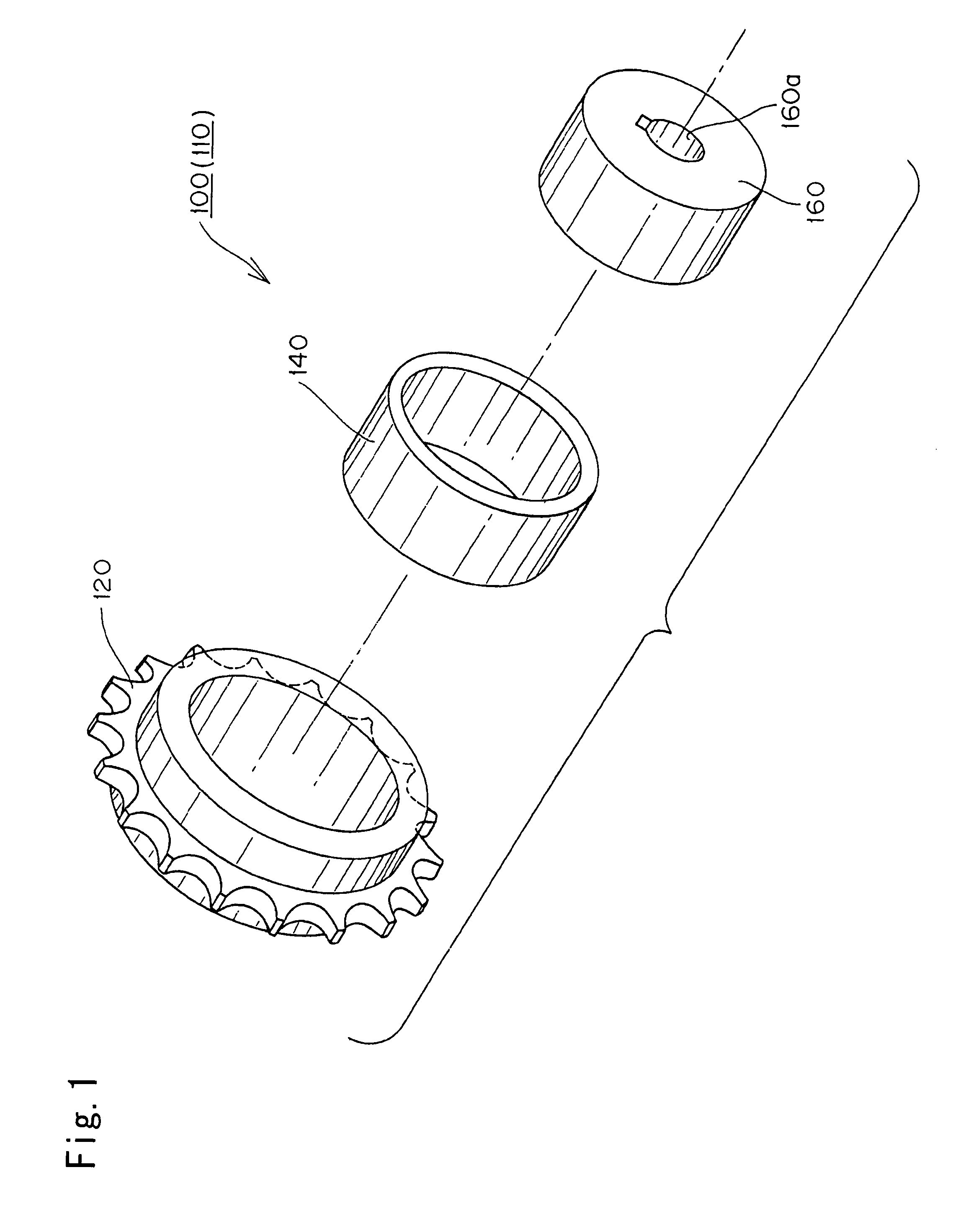 Chain transmission device